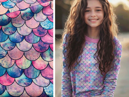 Jersey Schuppen Mermaid