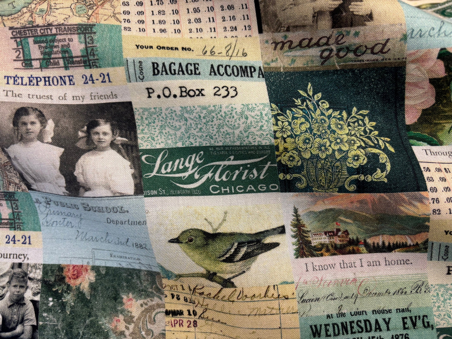 Baumwollstoff Nostalgie PALETTE