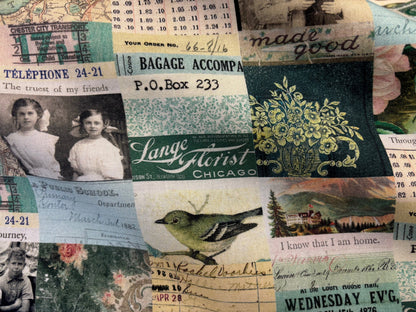 Baumwollstoff Nostalgie PALETTE