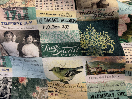 Baumwollstoff Nostalgie PALETTE