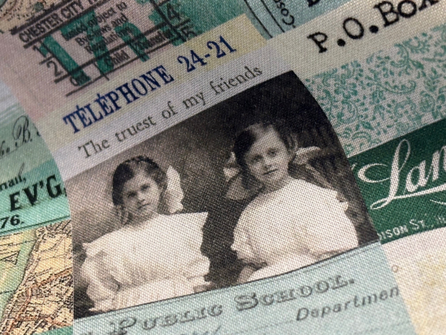 Baumwollstoff Nostalgie PALETTE