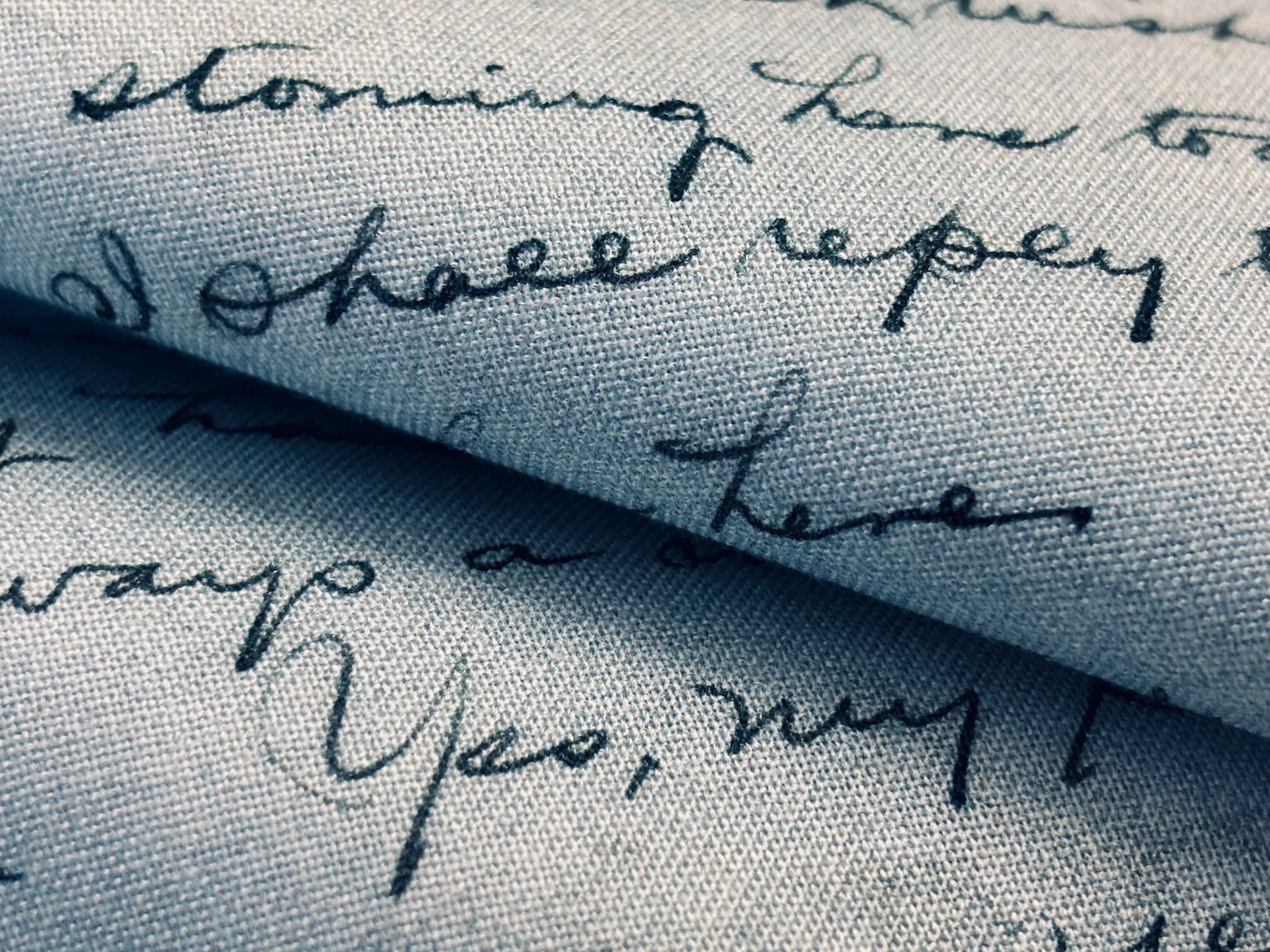 Baumwollstoff Write a Letter PALETTE