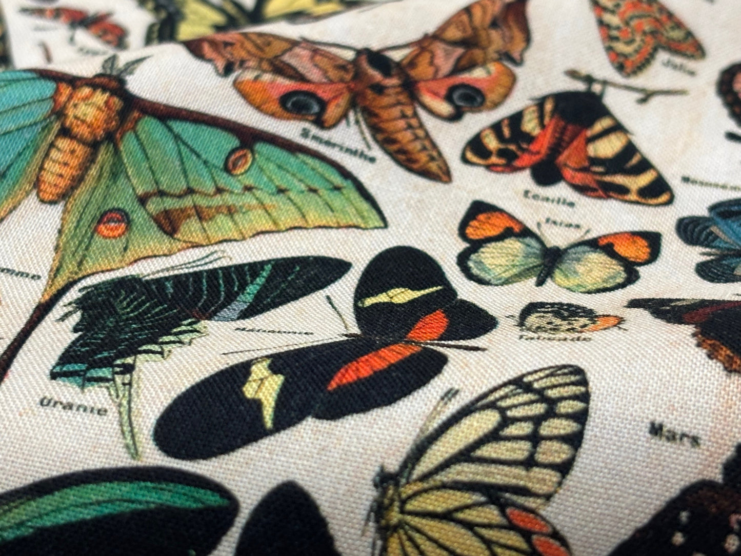 Baumwollstoff Schmetterlinge PALETTE