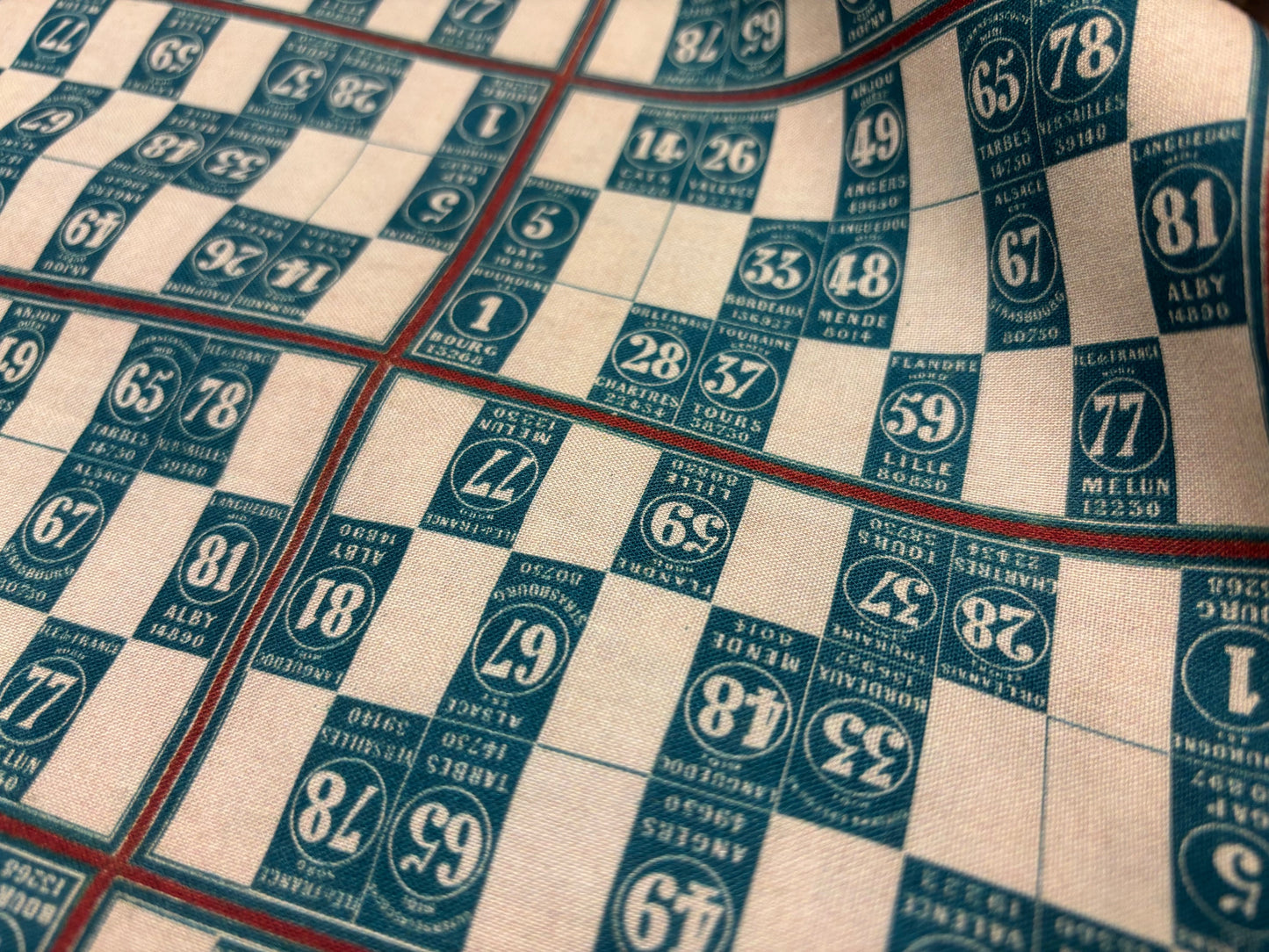 Baumwollstoff Numbers PALETTE