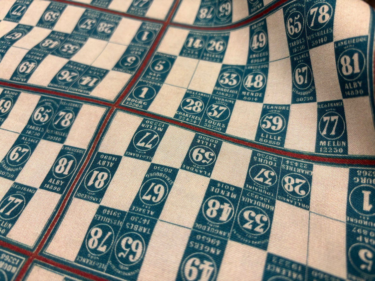 Baumwollstoff Numbers PALETTE
