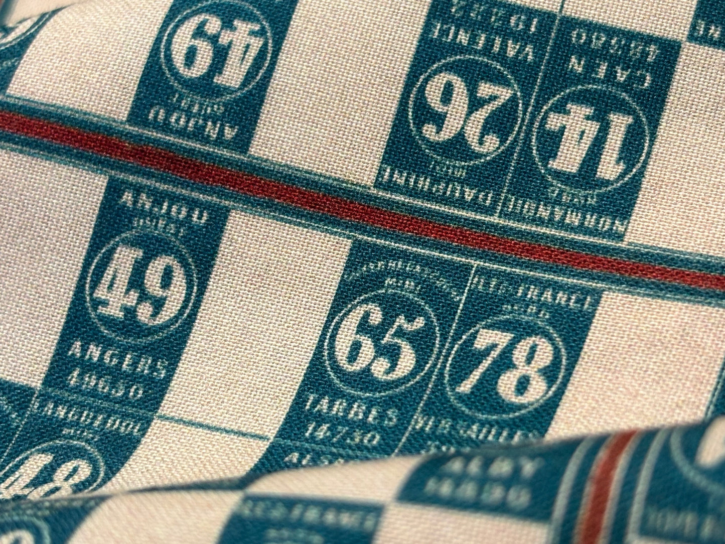Baumwollstoff Numbers PALETTE