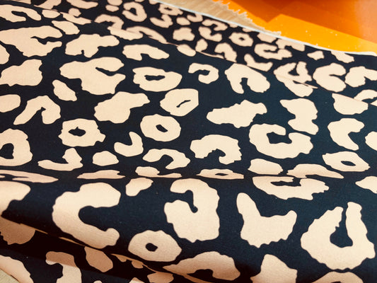 Canvas Leo Schwarz Beige