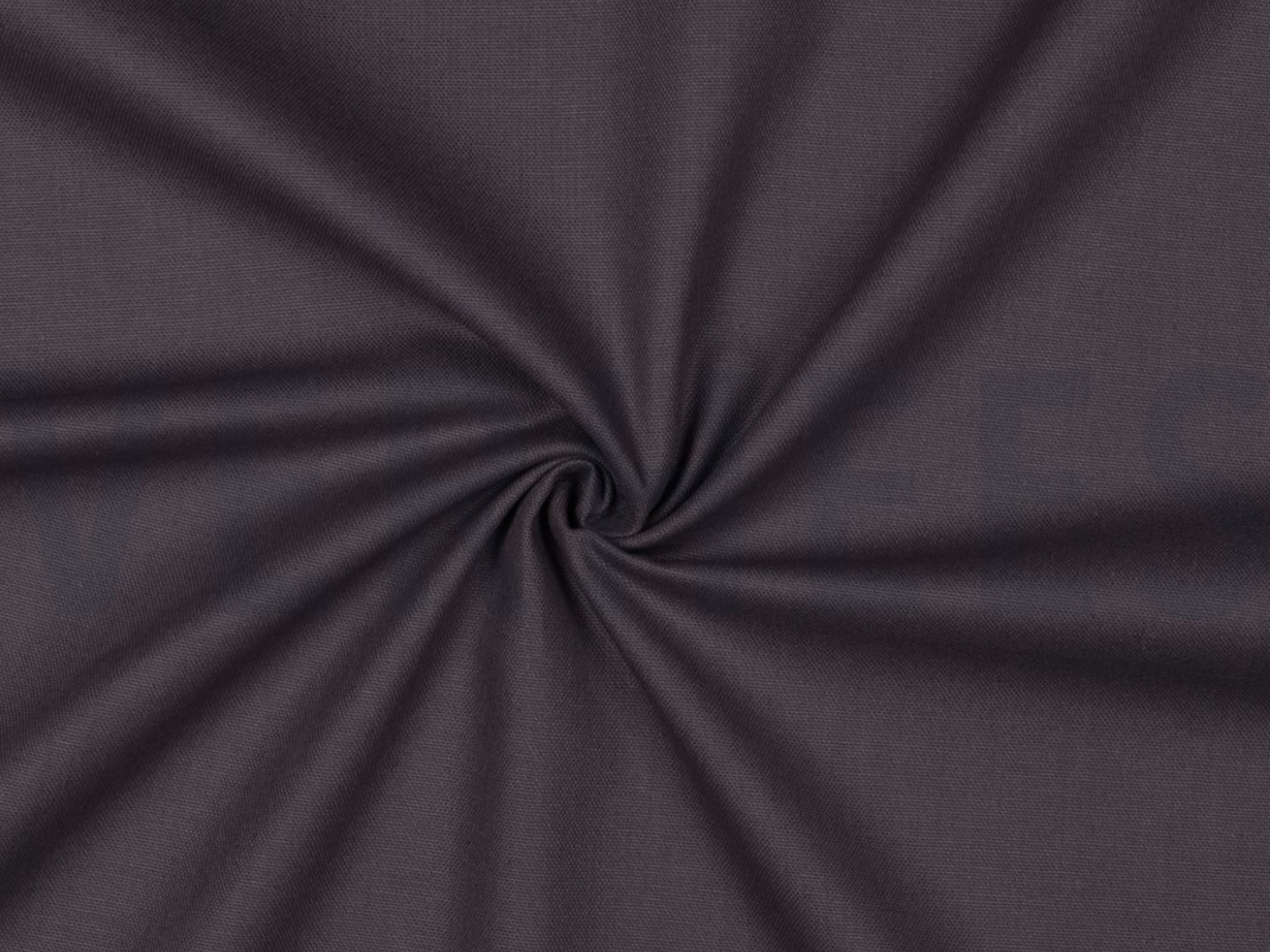 Baumwollstoff Uni Schokobraun