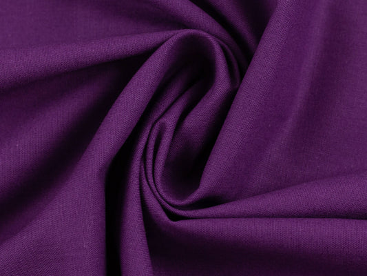 Baumwollstoff Uni Purple 052