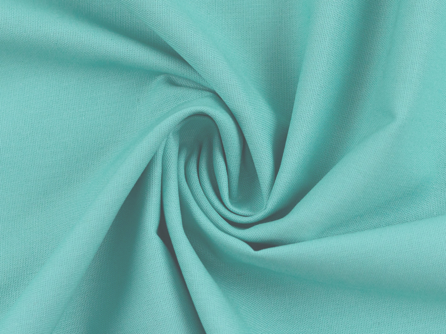 Baumwollstoff Uni Pastell Mint