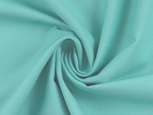 Baumwollstoff Uni Pastell Mint