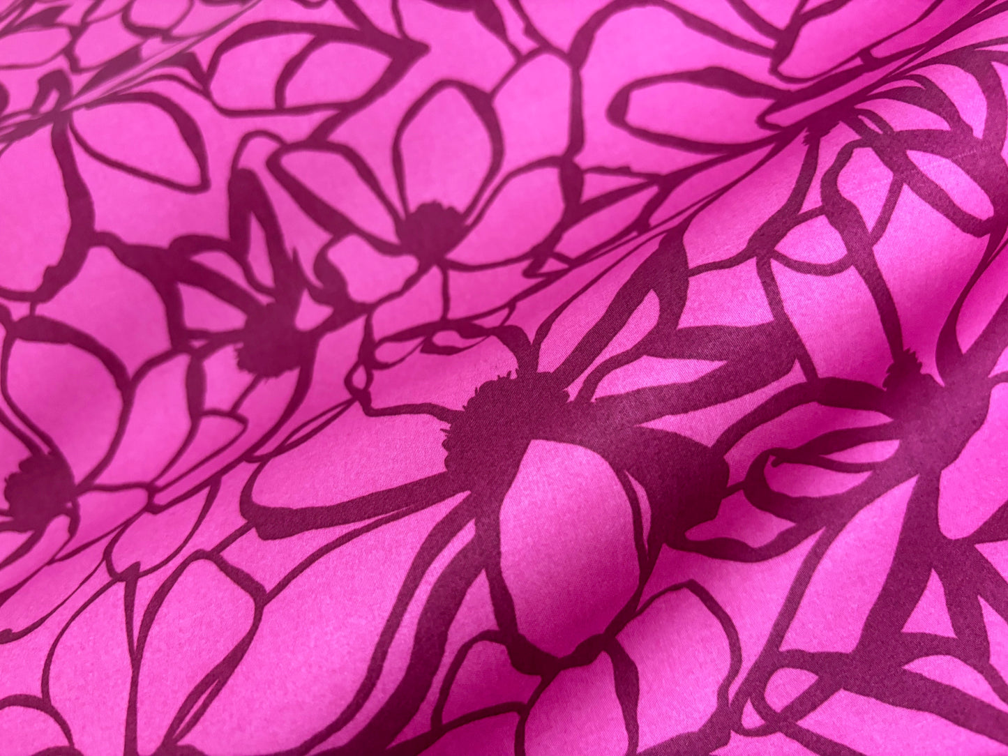 Baumwollsatin Magnolia Pink