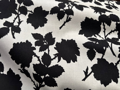 Baumwollstoff Blumen Scherenschnitt