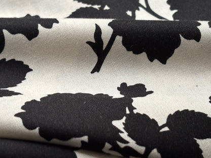 Baumwollstoff Blumen Scherenschnitt