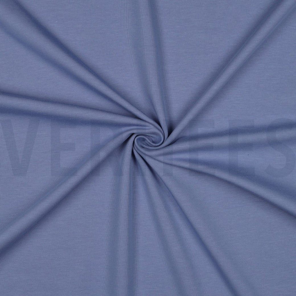 Baumwolljersey Uni Lavendel