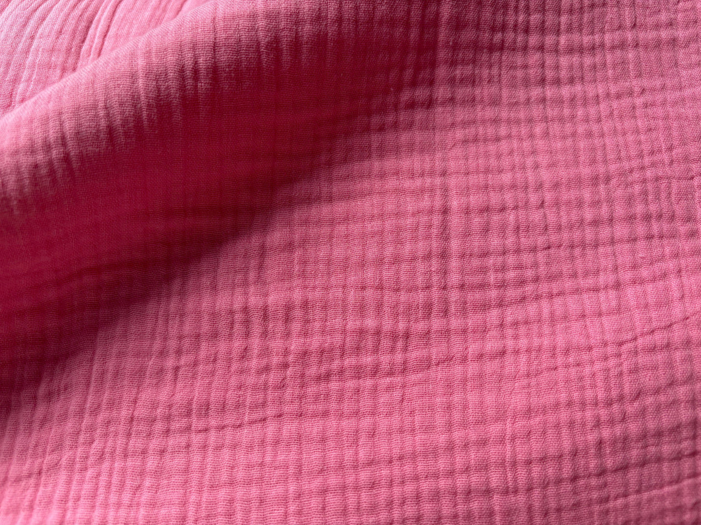 Musselin/Gauze Uni Zuckerwatten