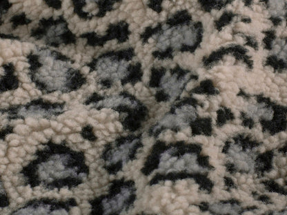 Kuschelfleece Kleines Leo Grau