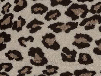 Kuschelfleece Leo Braun Beige
