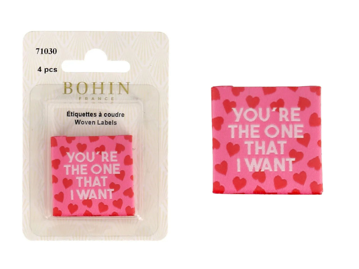 BOHIN Stofflable You are the one 4