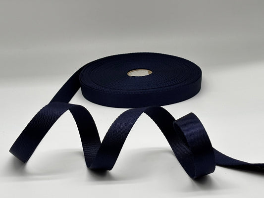 Gurtband Polyester Dunkelblau 20 mm