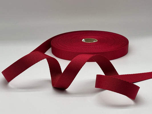 Gurtband Polyester Rot 20 mm