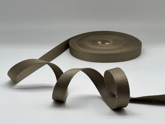 Gurtband Polyester Schlamm 20 mm