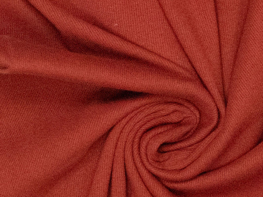 Rippenbündchen Rotbraun FIBRE