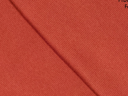 Rippenbündchen Rotbraun FIBRE