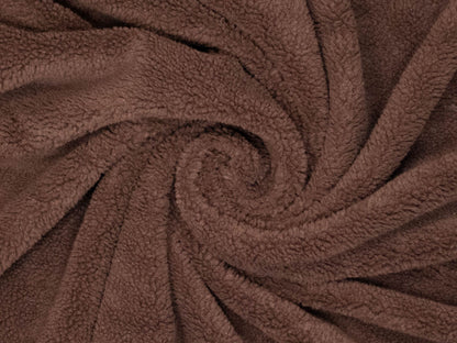 Teddy-Fleece Schokobraun Sheepskin