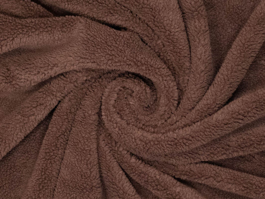 Teddy-Fleece Schokobraun Sheepskin