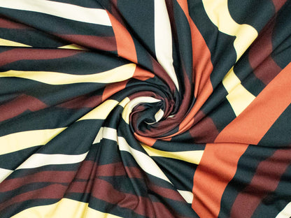 FIBRE MOOD Trikotstoff Yoga Tribal