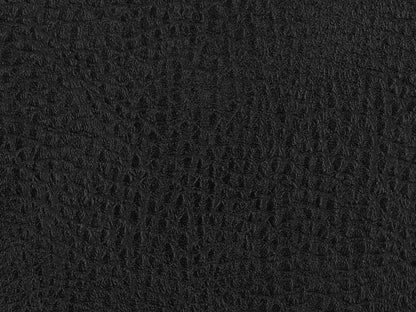 Lederimitat Schwarz Kunstleder mit