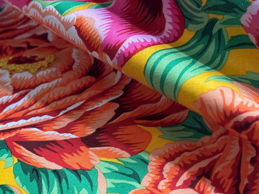 Baumwollstoff Tibetan Peony