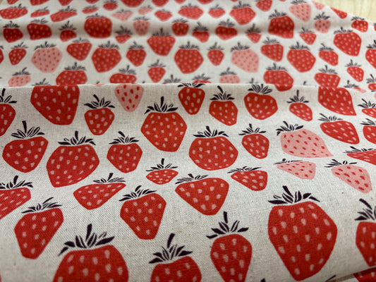 Canvas Erdbeeren Under the