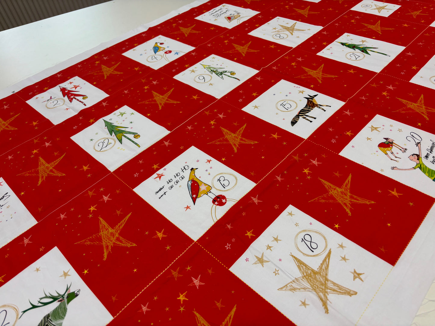 Smilla Adventskalender Stoffpanel