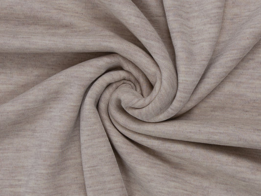 Strickstoff Merinowolle Beige