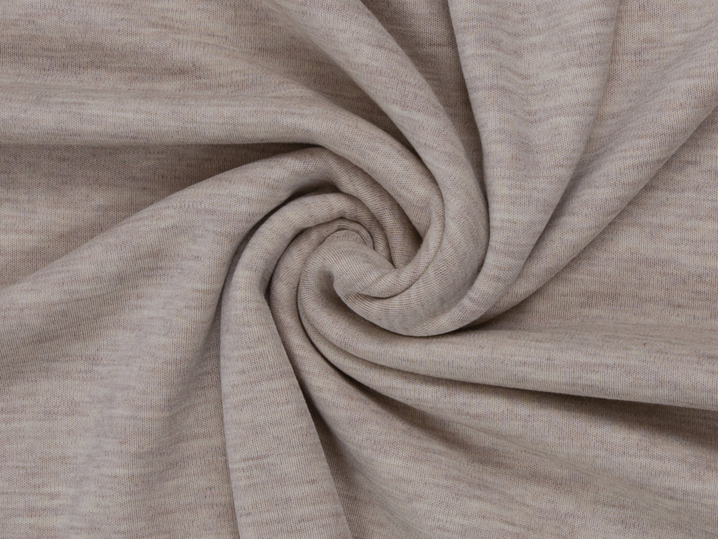 Strickstoff Merinowolle Beige