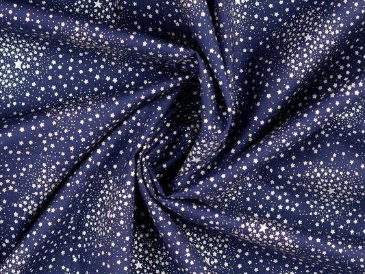 Weihnachtsstoff Silberner