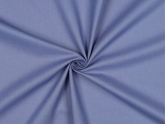 Baumwollstoff Uni Indigoblau