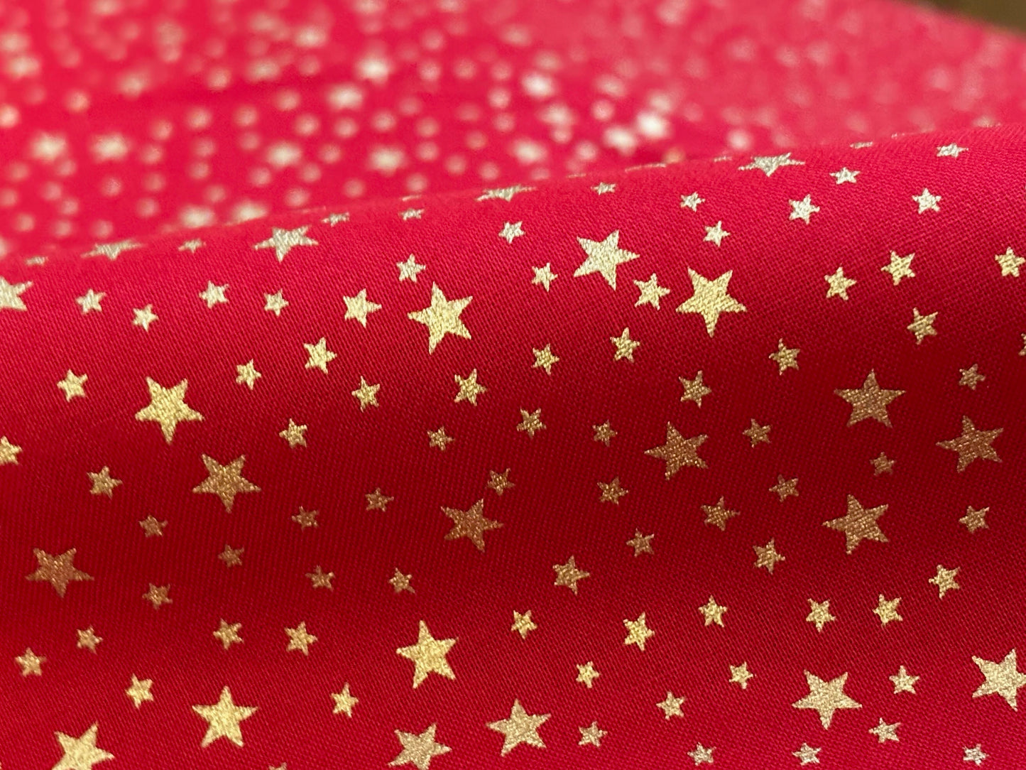 Weihnachtsstoff Glitzernder