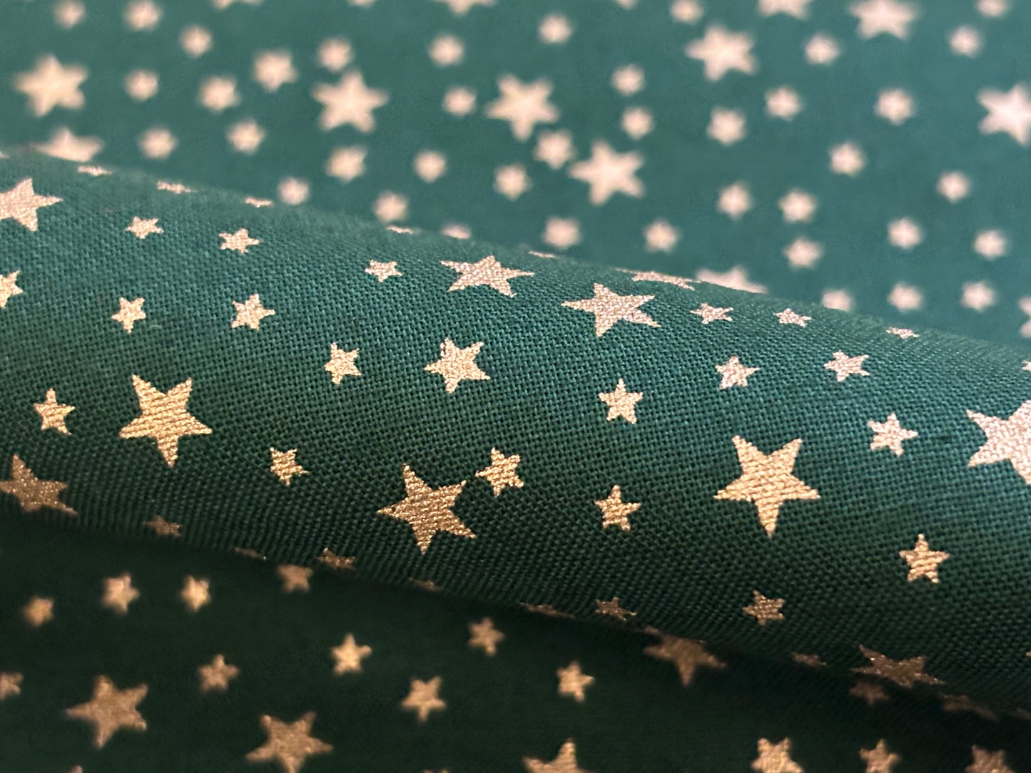 Weihnachtsstoff Glitzernder