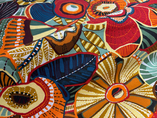 Canvas Herbstblumen Mania