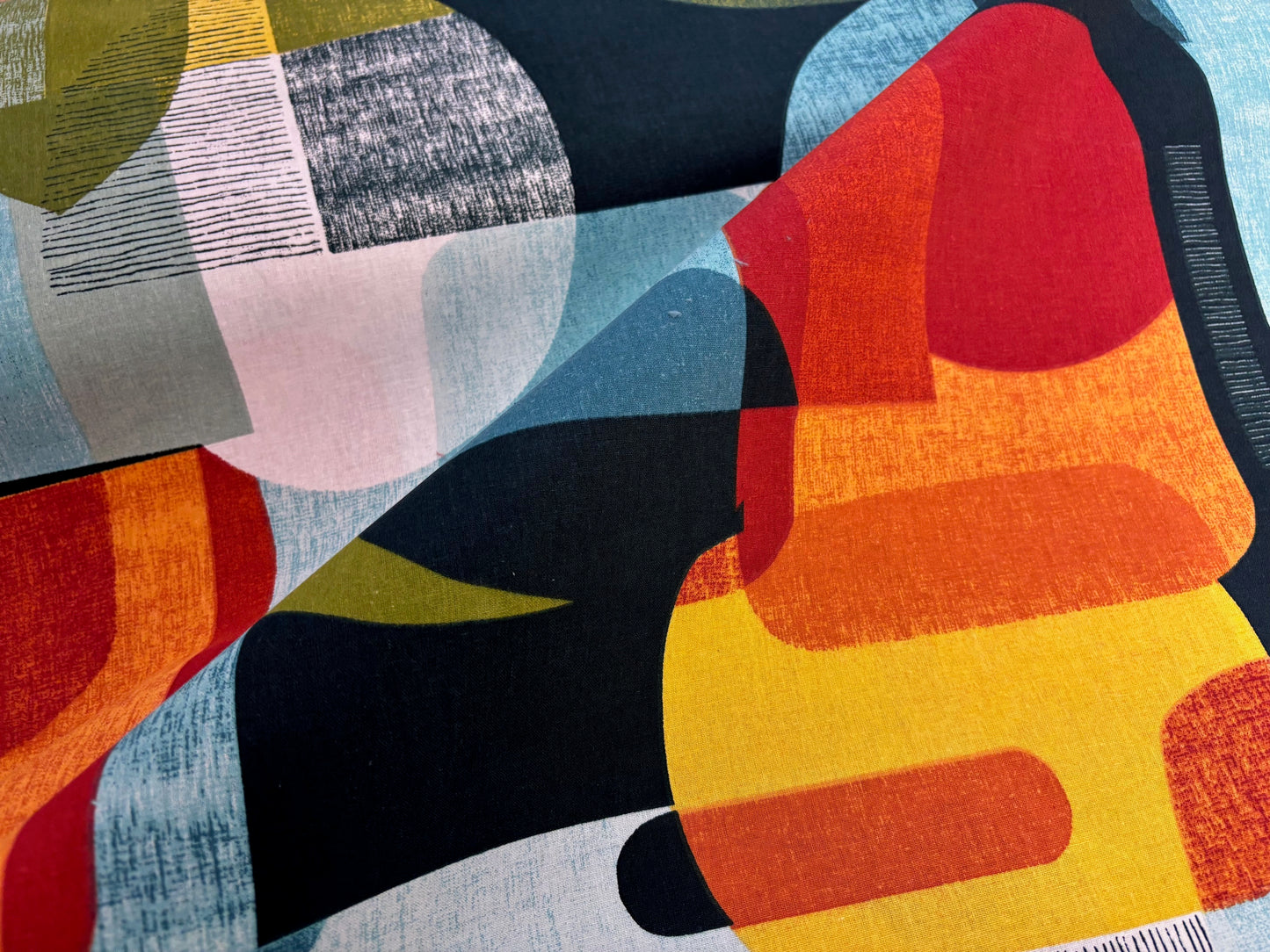 Canvas Glasspiel Sixties Cretonne