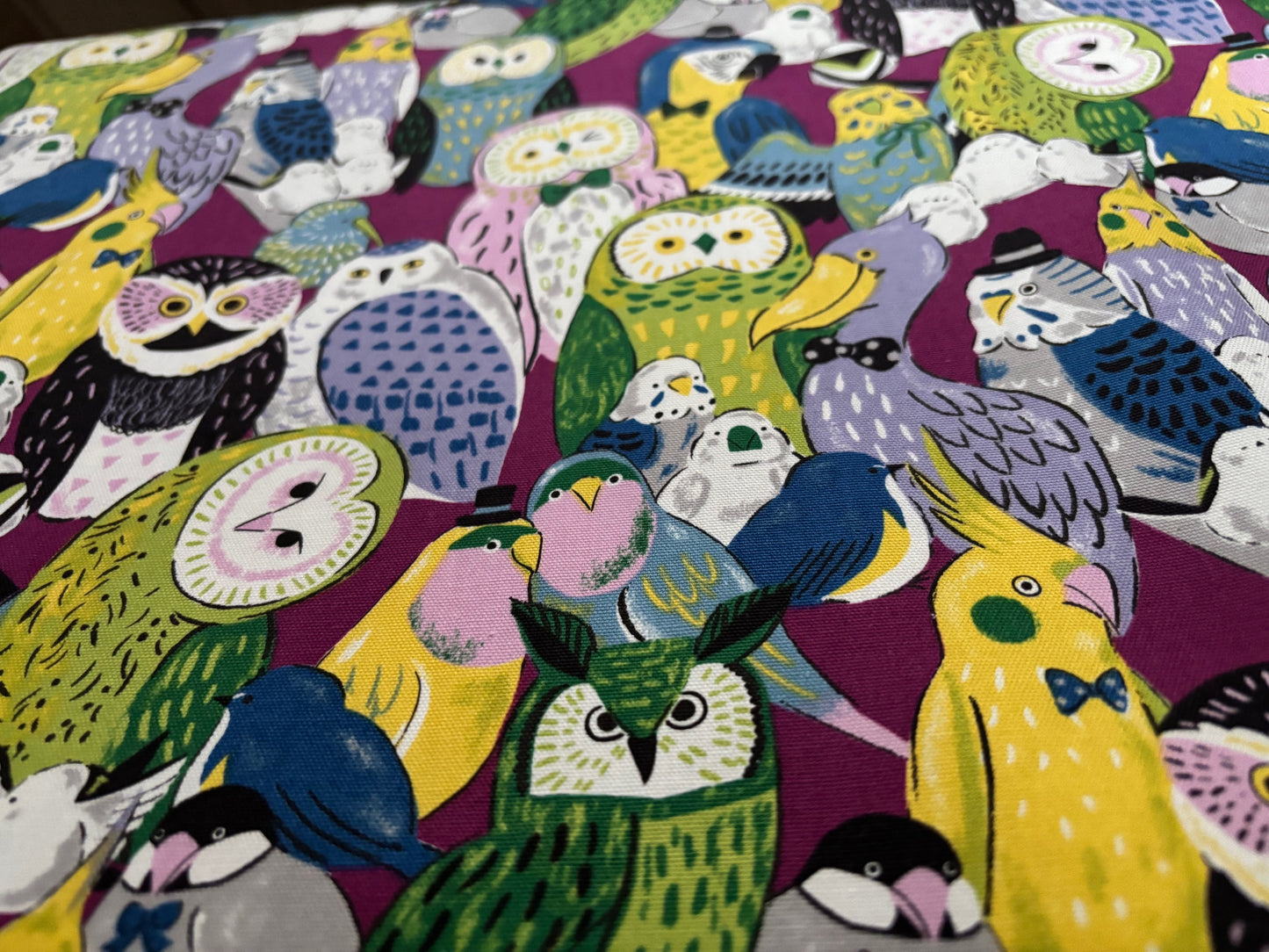 Baumwollstoff Einfach nur Eulen