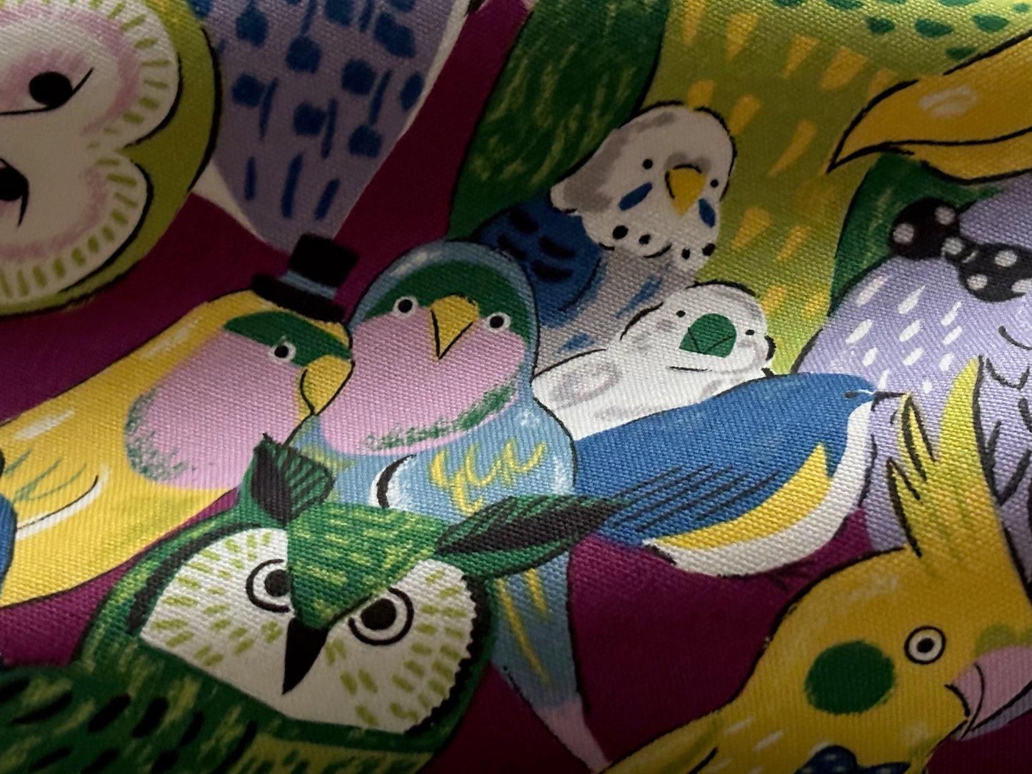 Baumwollstoff Einfach nur Eulen