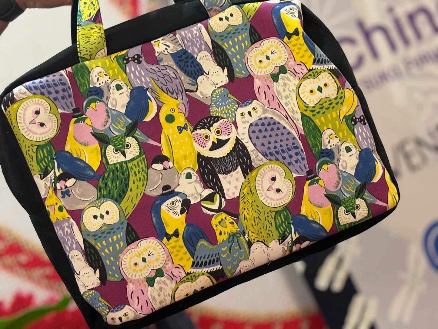 Baumwollstoff Einfach nur Eulen