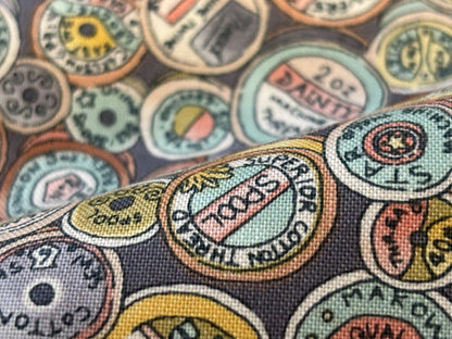 Baumwollstoff Atelier Spool Retro