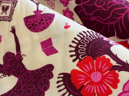 Baumwollstoff Hello Alice Blumen und