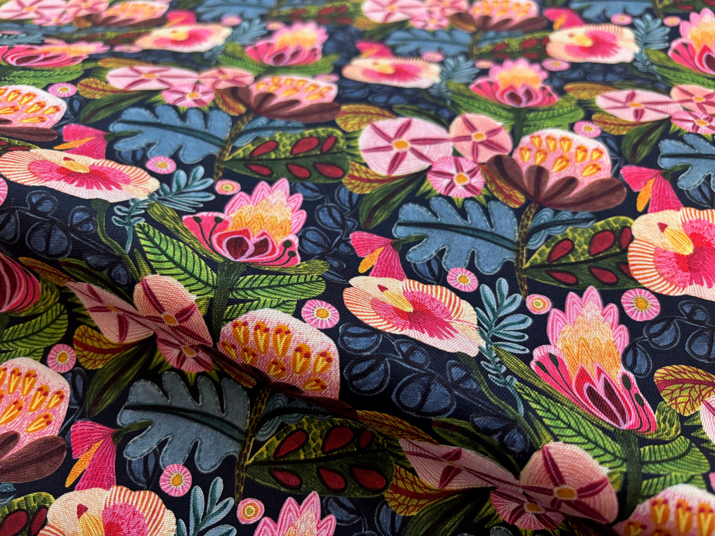 Baumwollstoff Paradise Blooms