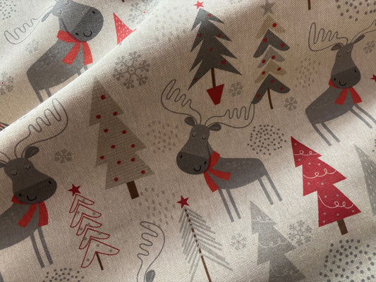 Canvas Weihnachtselch